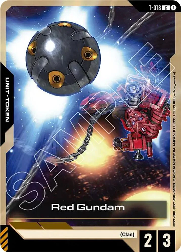 Red Gundam (T-018) - T-018 - Common