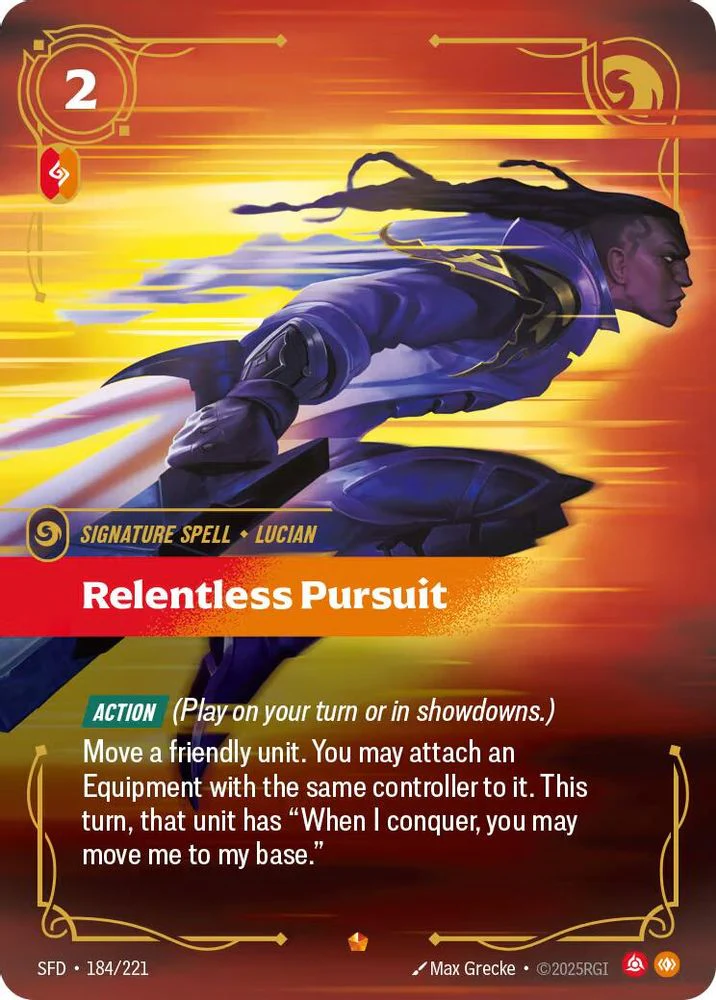 Relentless Pursuit - 184/221 - Epic