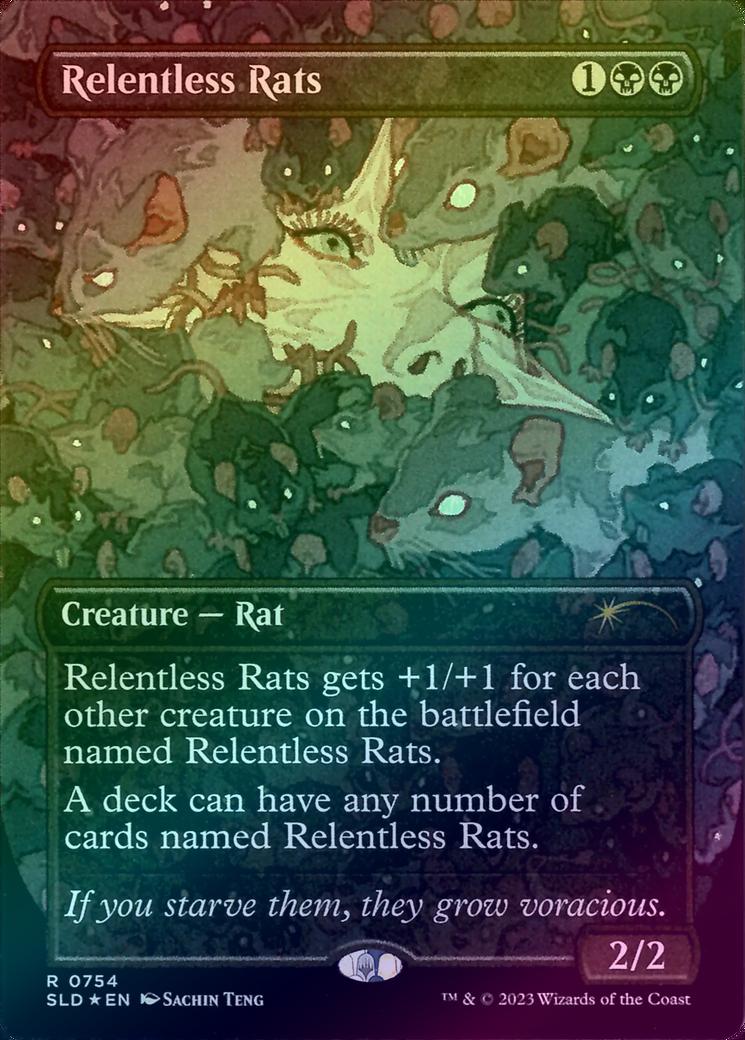 Relentless Rats (0754) (Foil) (SLD)