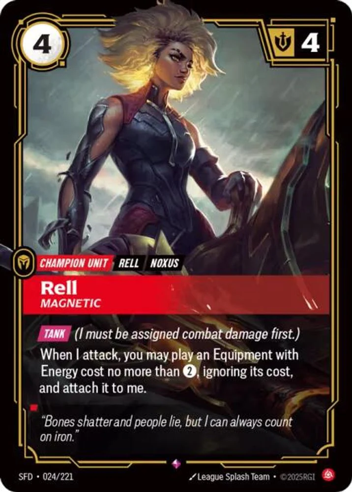 Rell - Magnetic - 024/221 - Rare