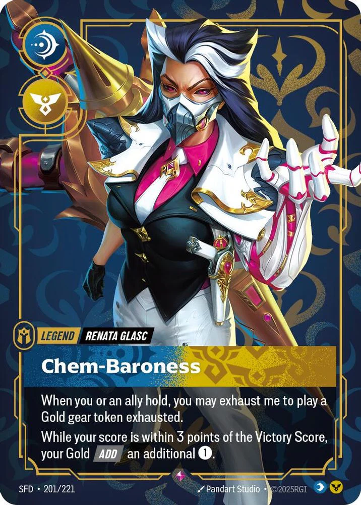 Renata Glasc - Chem-Baroness - 201/221 - Rare
