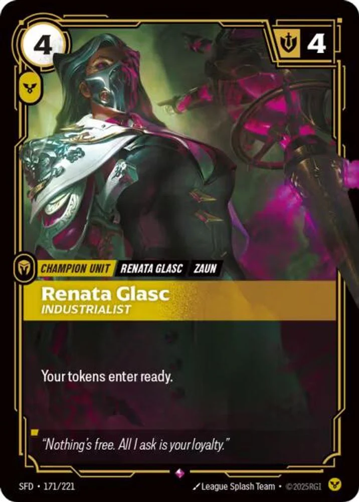 Renata Glasc - Industrialist - 171/221 - Rare