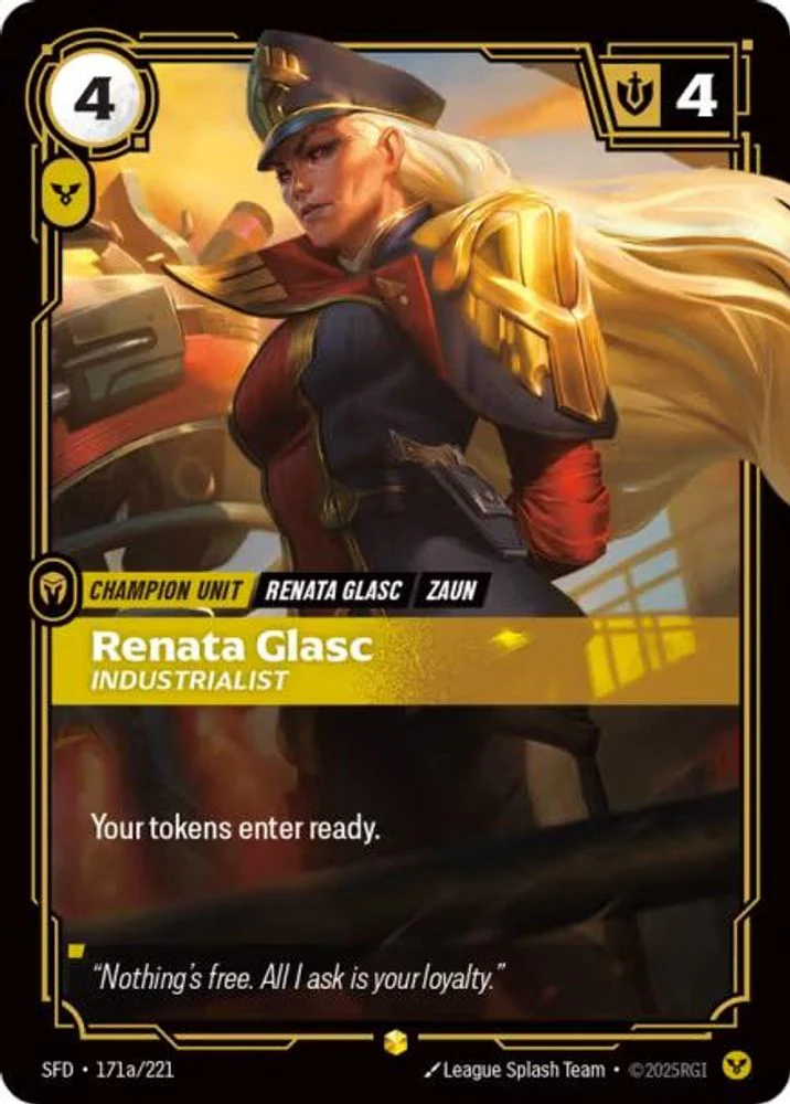Renata Glasc - Industrialist (Alternate Art) - 171a/221 - Showcase