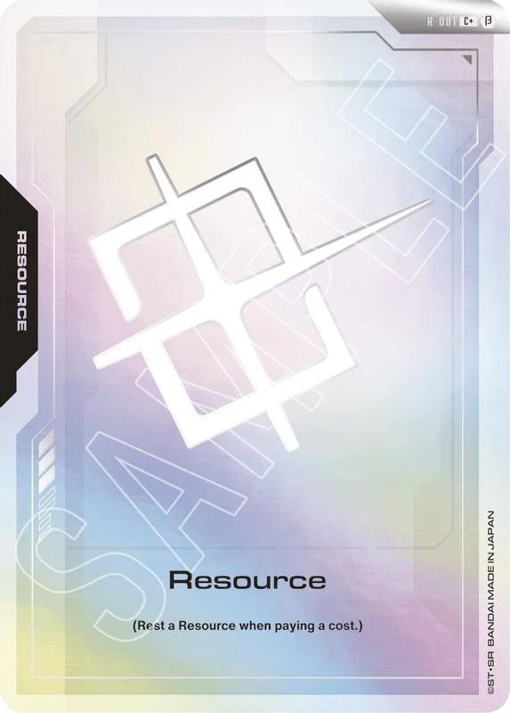Resource (C+) (Alternate Art) (BETA) - R-001 - Common
