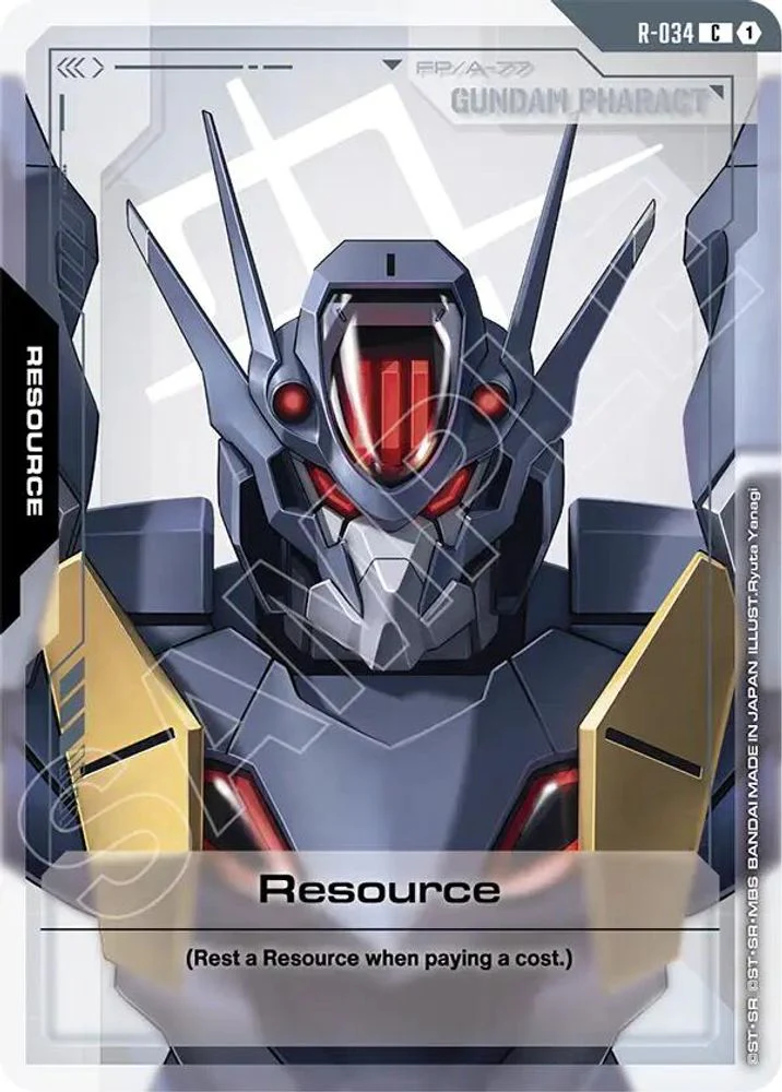 Resource (R-034) - R-034 - Common