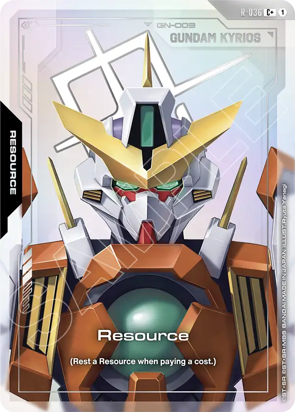 Resource (R-036) (C+) (Alternate Art) - R-036 - Common+