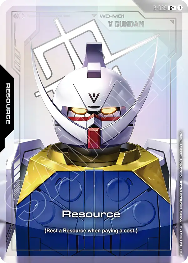 Resource (R-039) (C+) (Alternate Art) - R-039 - Common+