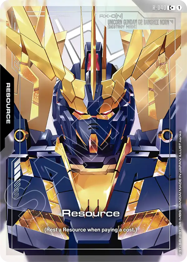 Resource (R-040) (C+) (Alternate Art) - R-040 - Common+