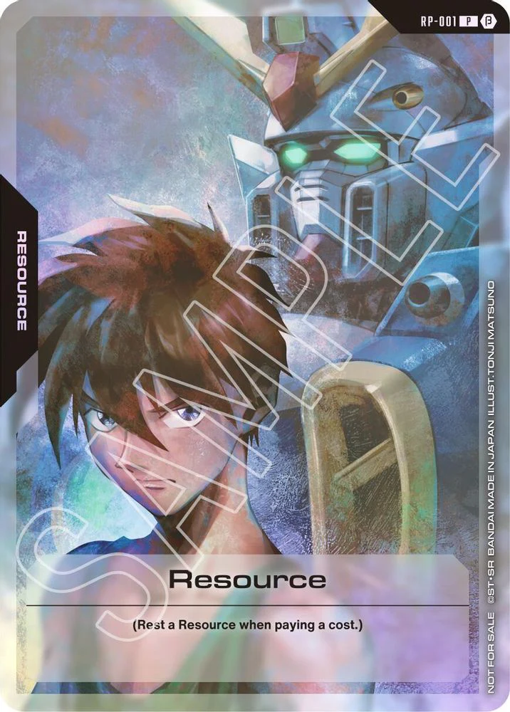Resource (RP-001) (Edition Beta BANDAI TCG+ Store Trial Event) - RP-001 - Promo