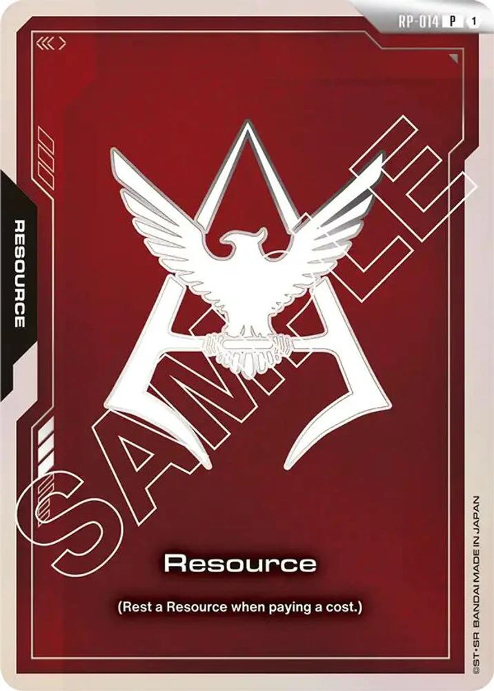 Resource (RP-014) (Char Aznable Emblem) - RP-014 - Promo