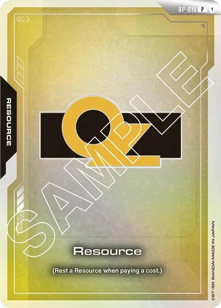 Resource (RP-016) (OZ) - RP-016 - Promo