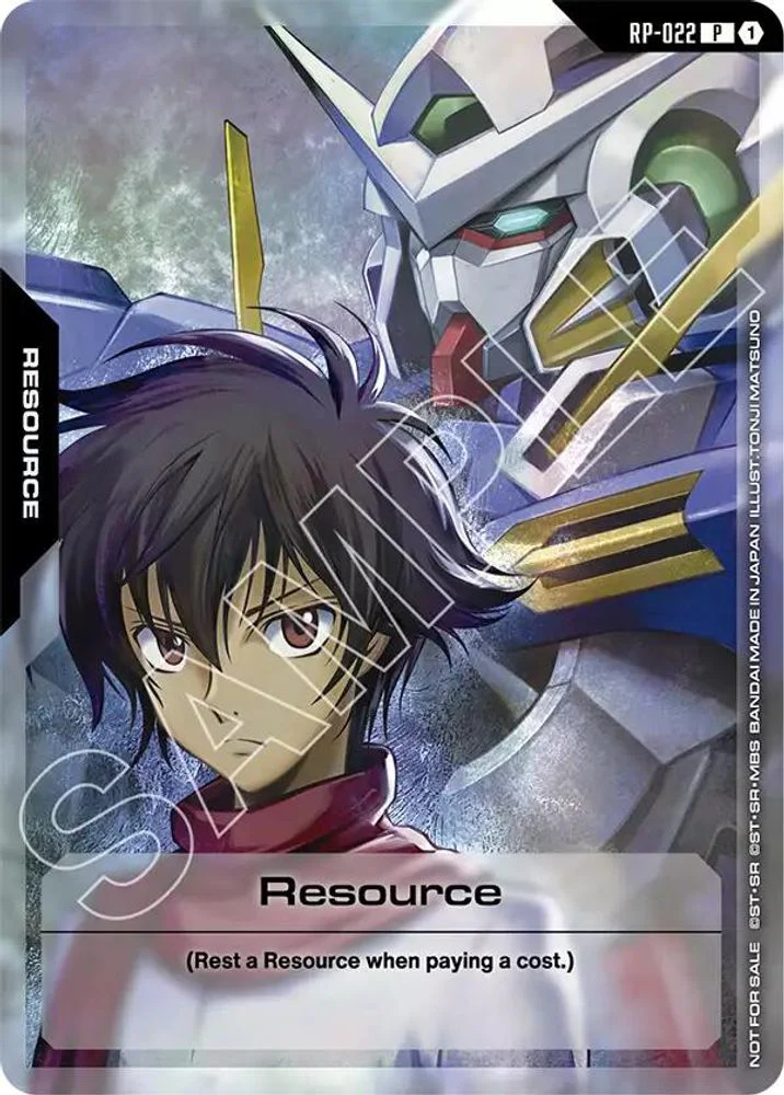 Resource (RP-022) (Mobile Suit Gundam 00) - RP-022 - Promo