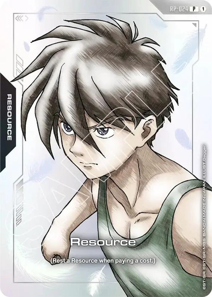 Resource (RP-024) (Premium Accessory Set - Mobile Suit Gundam Wing) - RP-024 - Promo