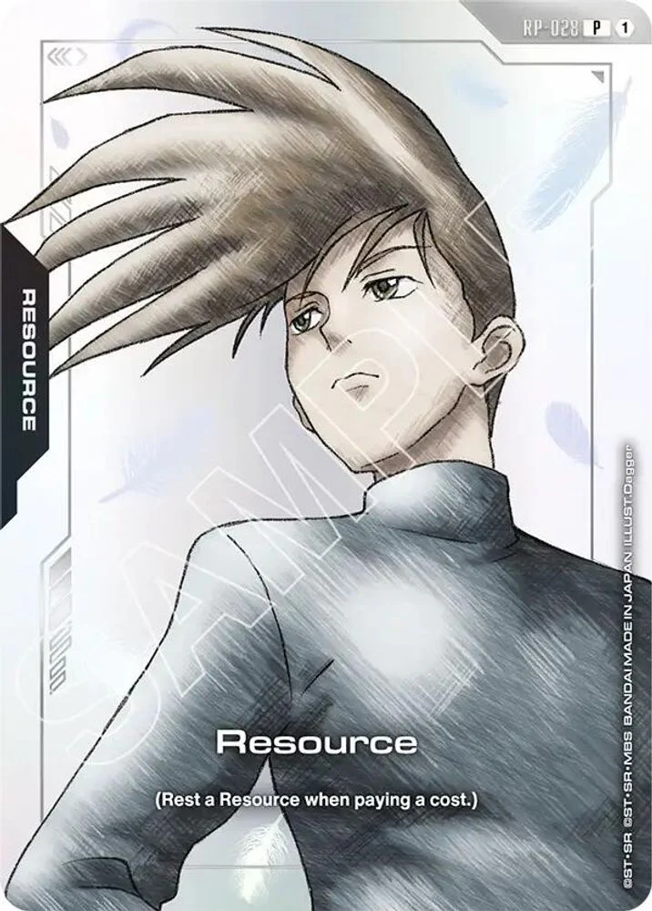Resource (RP-028) (Premium Accessory Set - Mobile Suit Gundam Wing) - RP-028 - Promo