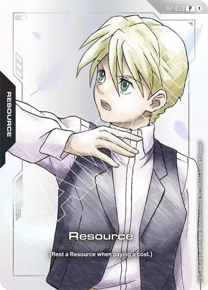 Resource (RP-030) (Premium Accessory Set - Mobile Suit Gundam Wing) - RP-030 - Promo