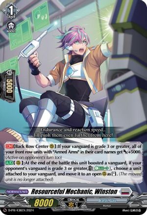 Resourceful Mechanic, Winston - D-PR/436EN - Promo