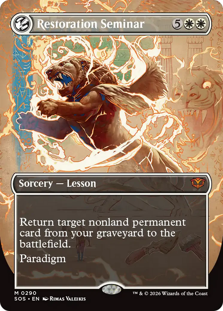 Restoration Seminar - Borderless (SOS)