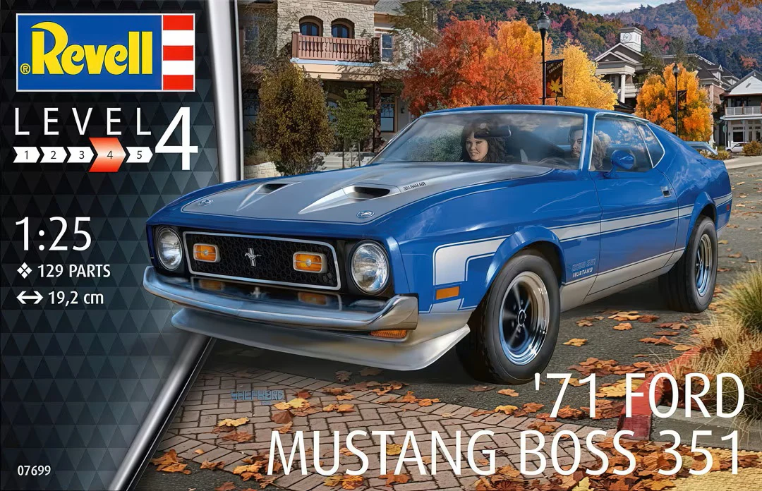 Revell - '71 Ford Mustang Boss 351 1/25 [07699]