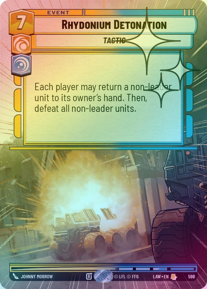Rhydonium Detonation (Hyperspace Foil) - 598 - Rare (Foil)