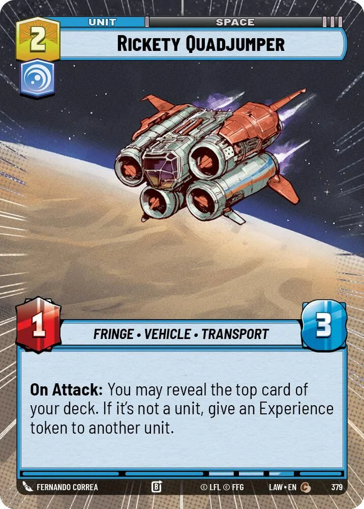 Rickety Quadjumper (Hyperspace) - 379 - Common