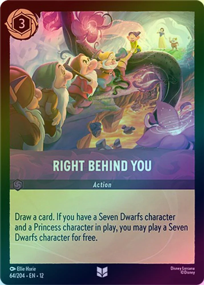 Right Behind You - 64/204 - Uncommon (Foil)