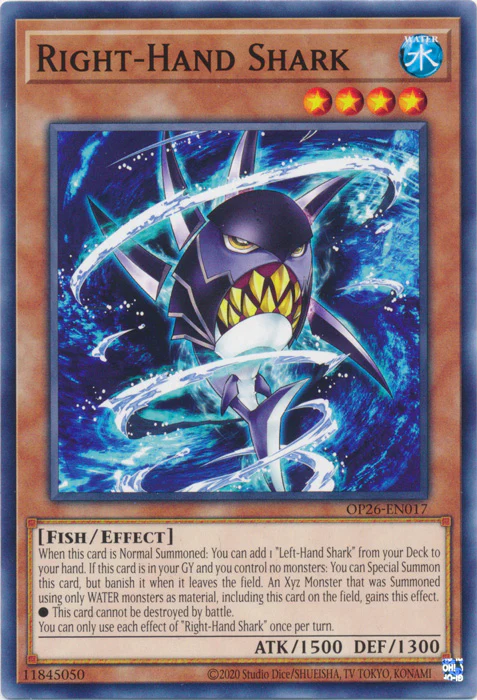 Right-Hand Shark - OP26-EN017 - Common - Unlimited