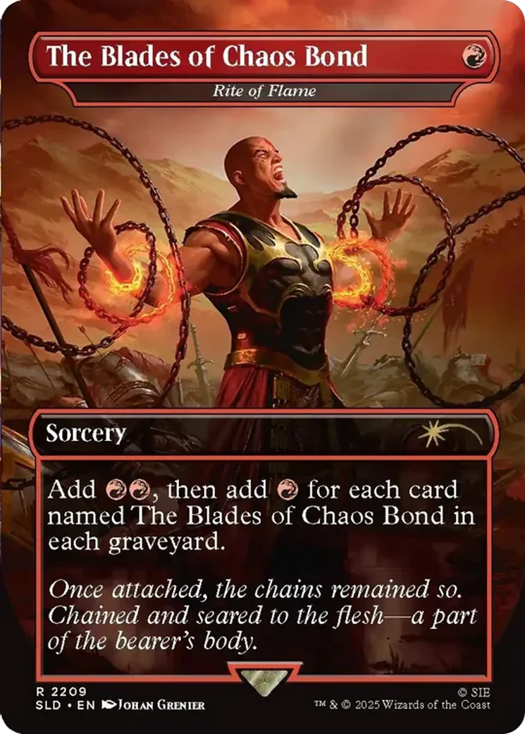 The Blades of Chaos Bond // Rite of Flame - God Of War: Greek (SLD)
