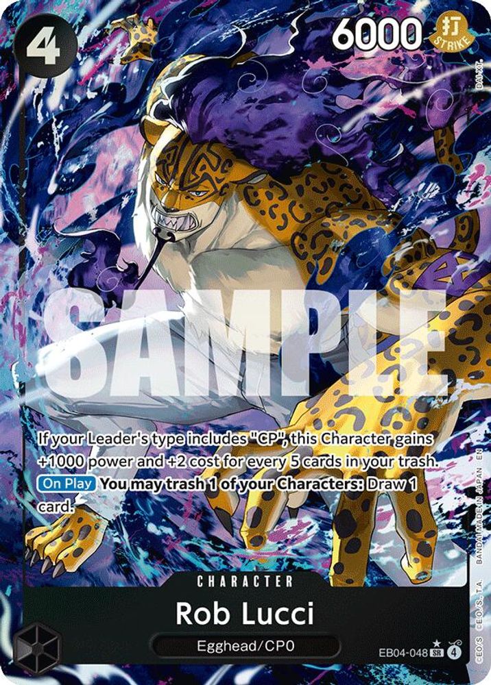 Rob Lucci (Alternate Art) - EB04-048 - Super Rare