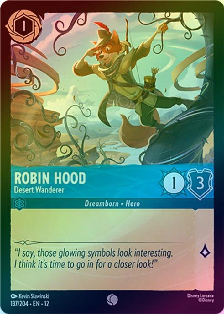 Robin Hood (Desert Wanderer) - 137/204 - Common (Foil)
