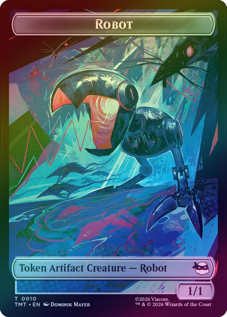 Robot // Food Token (Foil) (TTMT)