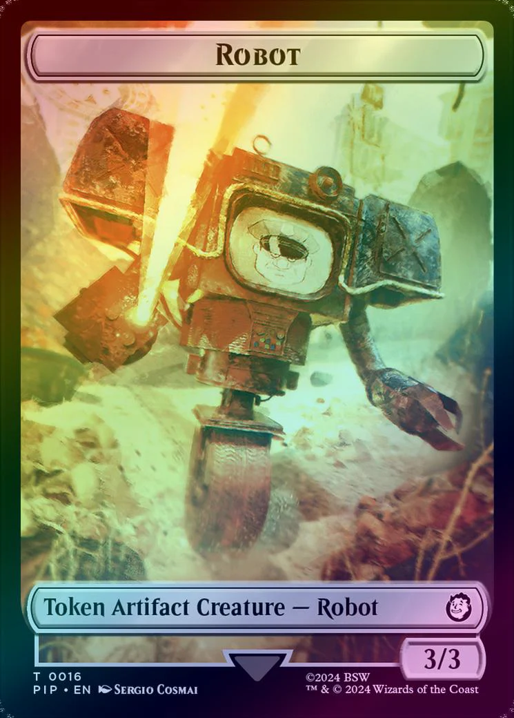 Robot Token (Foil) (TPIP)