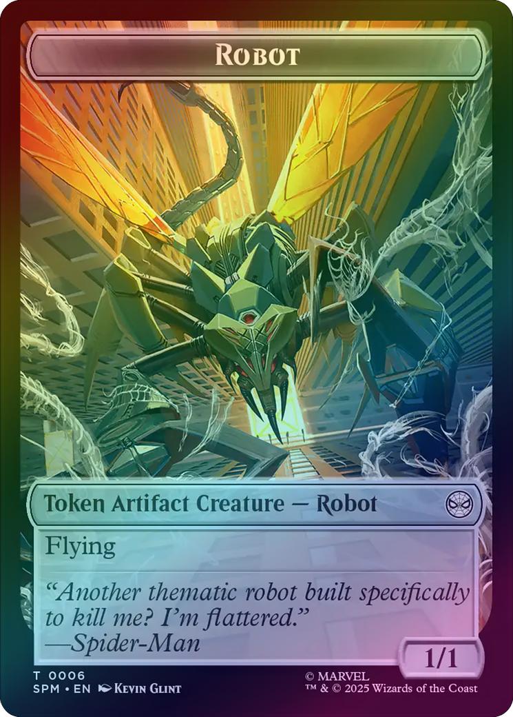 Robot // Food Token (Foil) (TSPM)