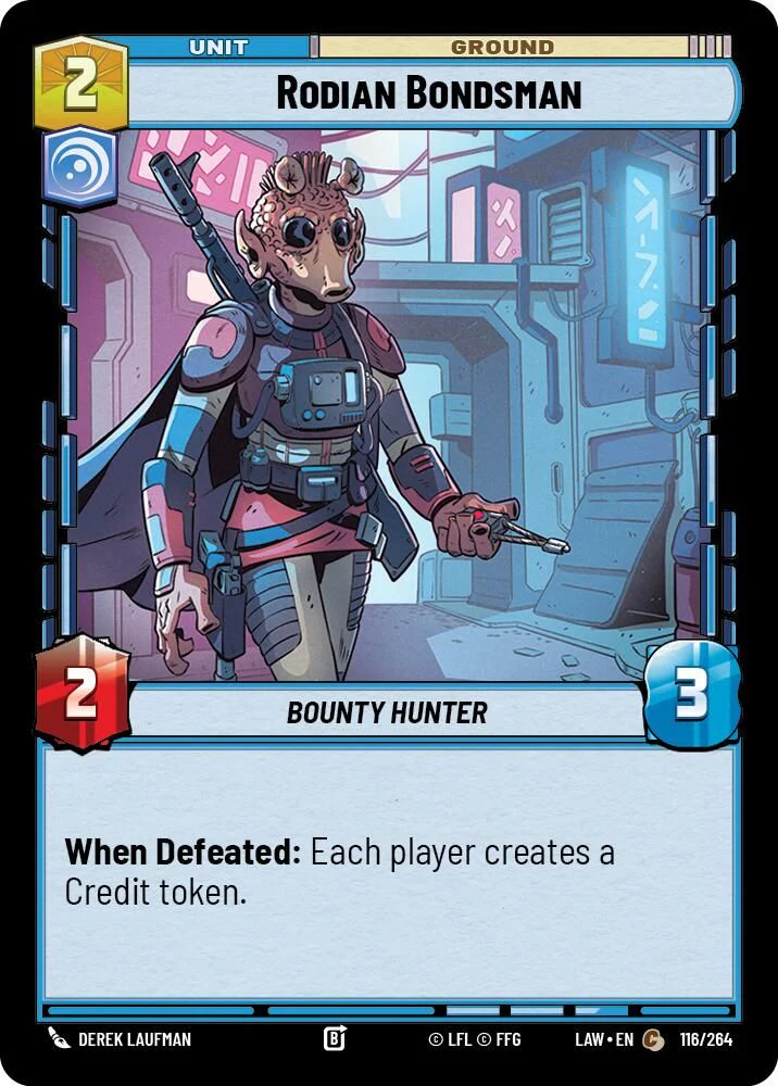 Rodian Bondsman - 116/264 - Common