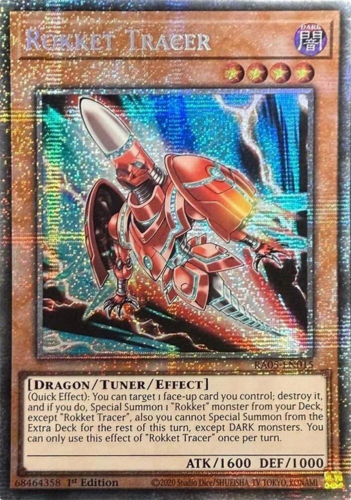 Rokket Tracer - RA05-EN015 - Starlight Rare - 1st Edition