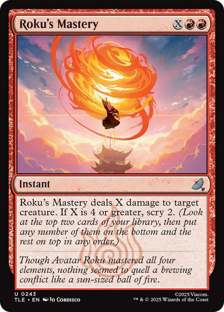 Roku's Mastery (TLE)