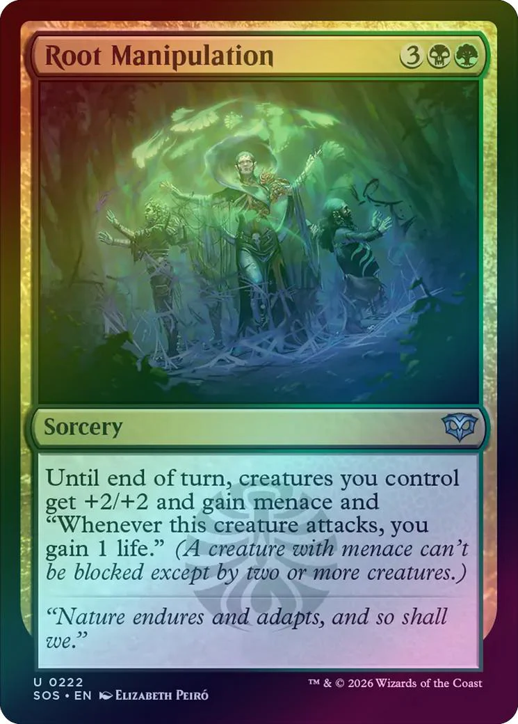Root Manipulation (Foil) (SOS)