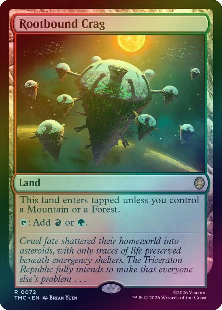 Rootbound Crag (Surge Foil) (TMC)