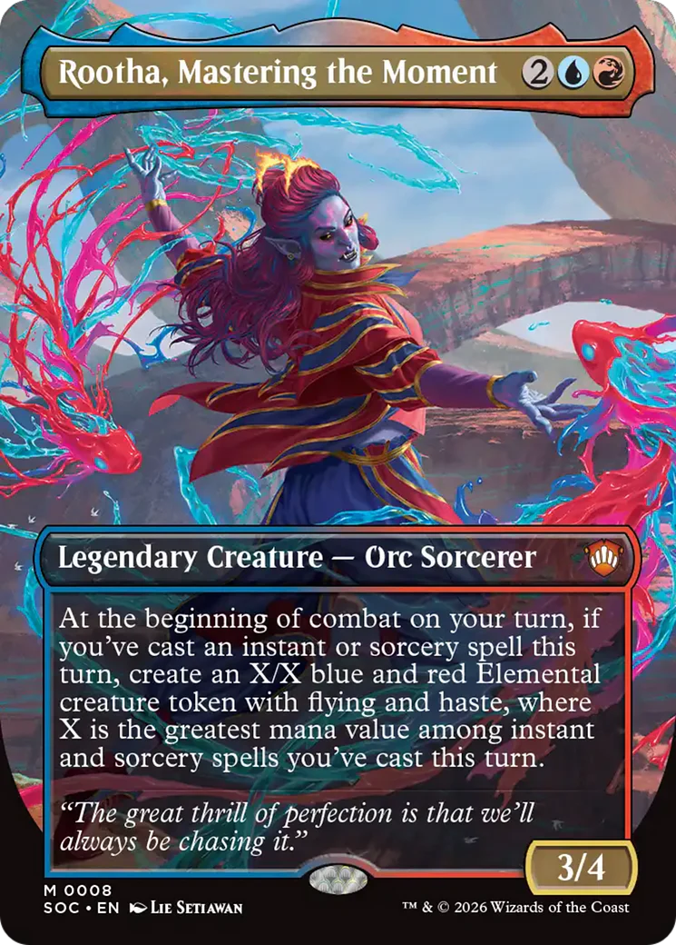 Rootha, Mastering the Moment - Borderless (SOC)