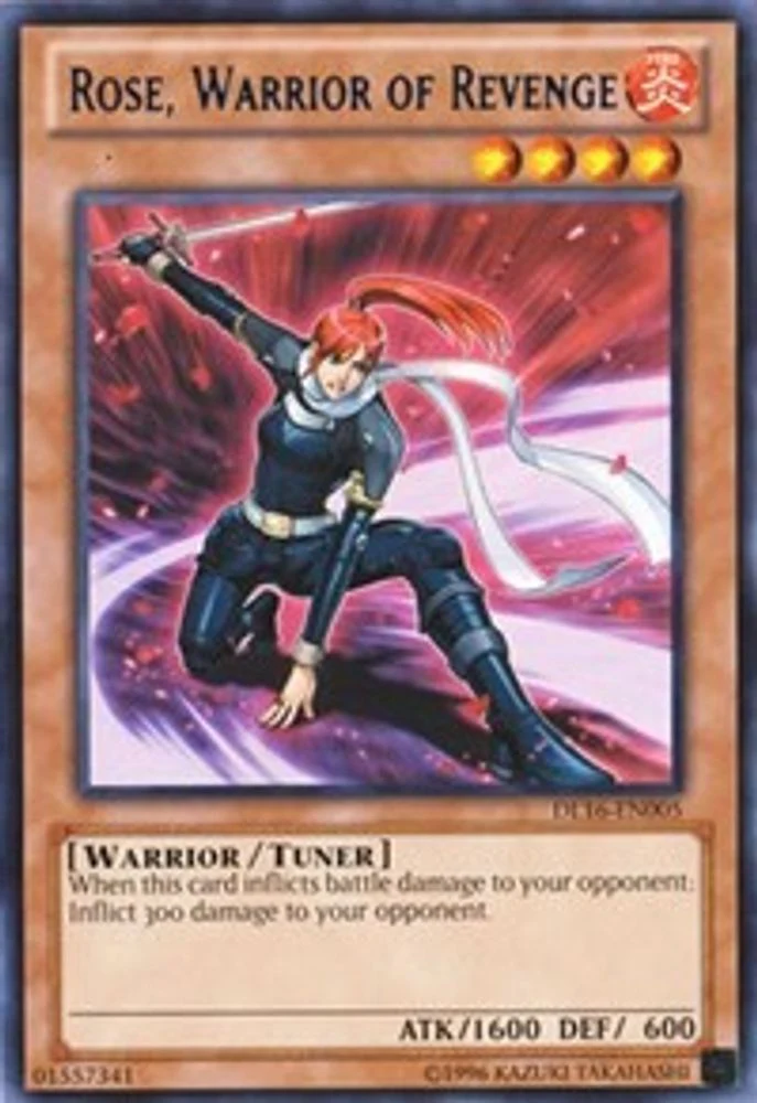 Rose, Warrior of Revenge (Blue) - DL16-EN005 - Rare
