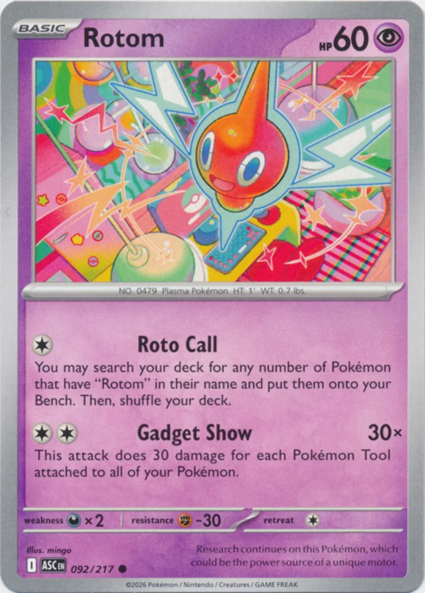 Rotom - 092/217 - Common