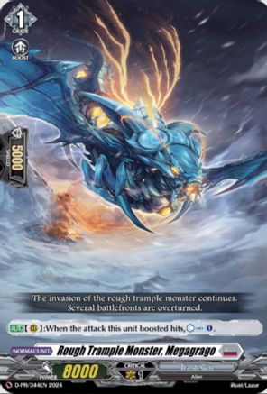 Rough Trample Monster, Megagrago - D-PR/344EN - Promo