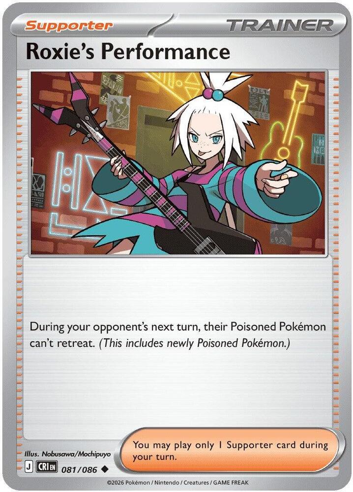 Roxie's Performance - 081/086 - Uncommon