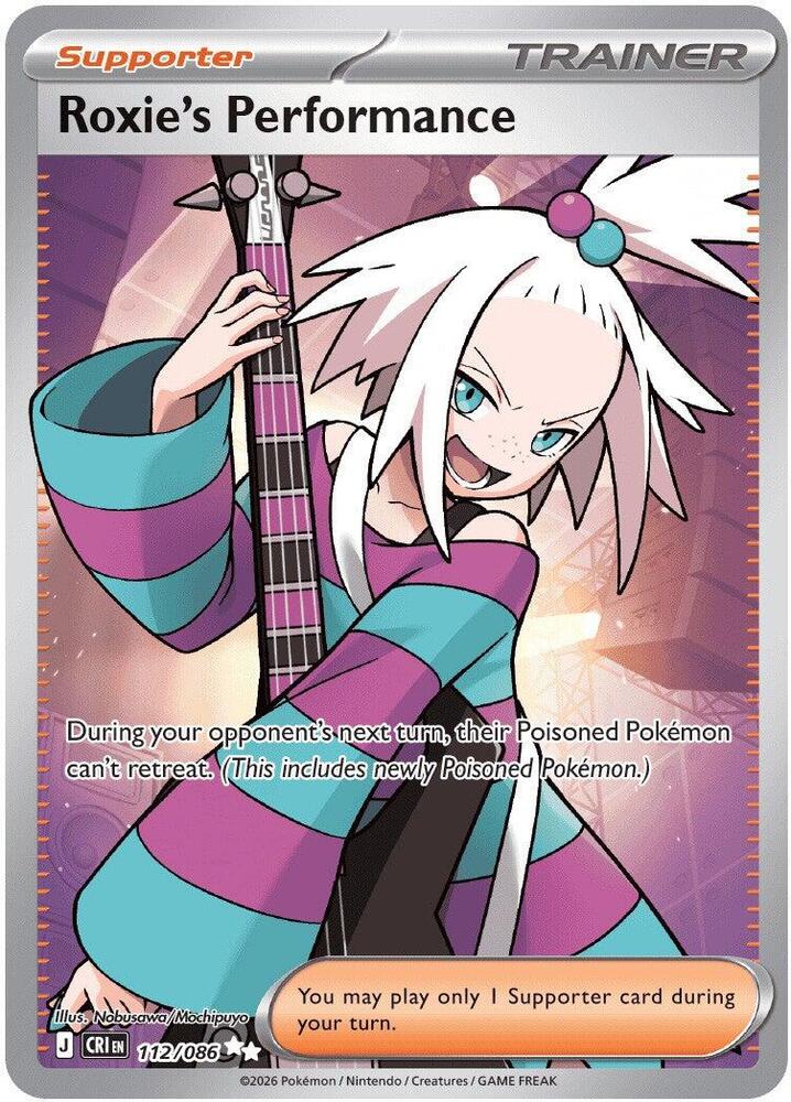 Roxie's Performance - 112/086 - Ultra Rare