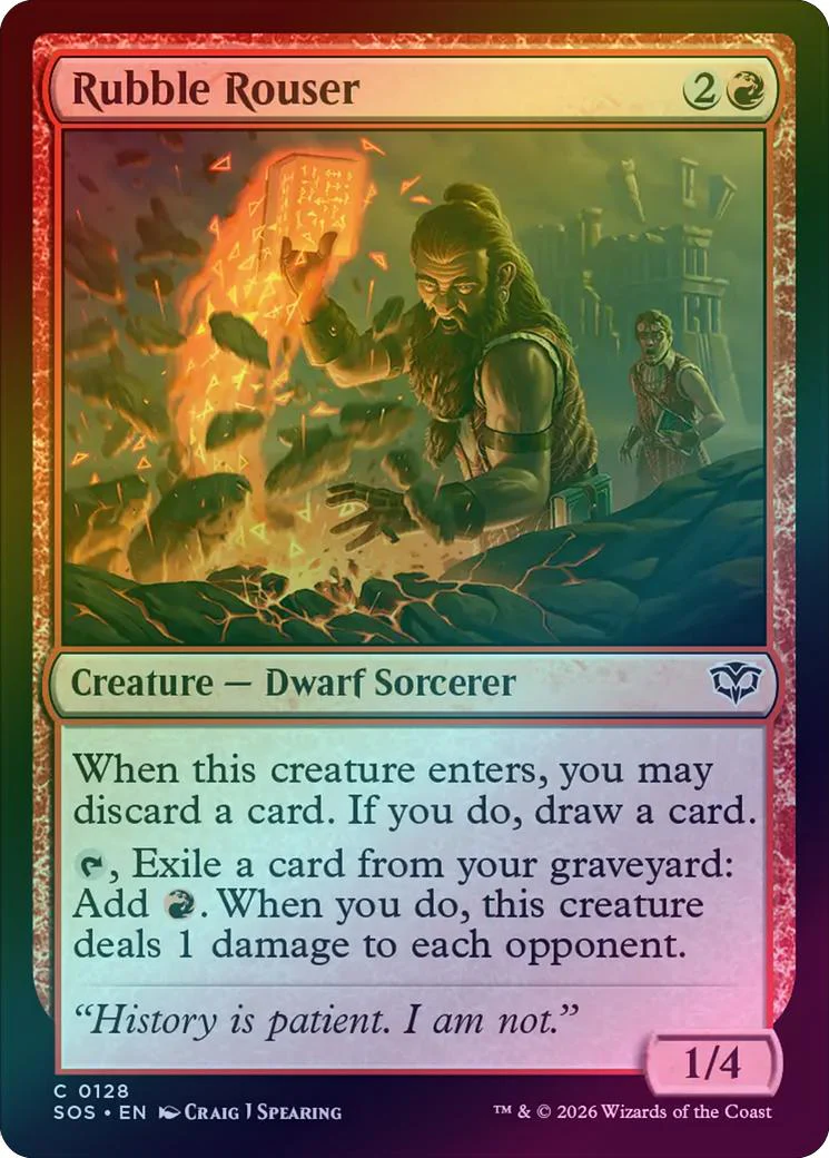 Rubble Rouser (Foil) (SOS)