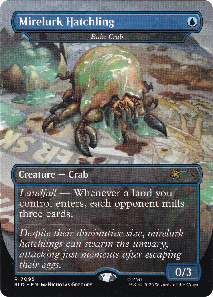 Mirelurk Hatchling // Ruin Crab - FALLOUT Bonus Card (SLD)