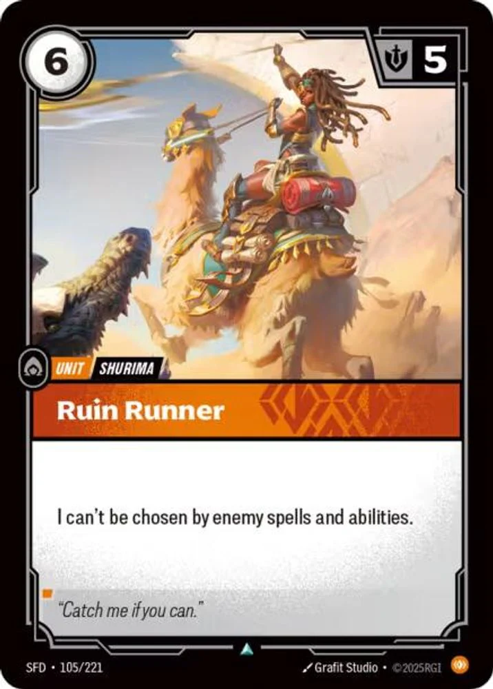 Ruin Runner - 105/221 - Uncommon