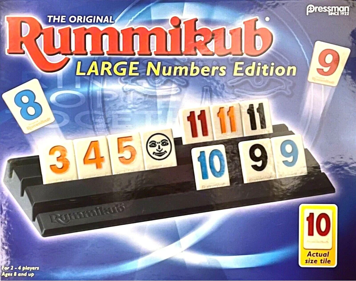 Rummikub Large Number Edition