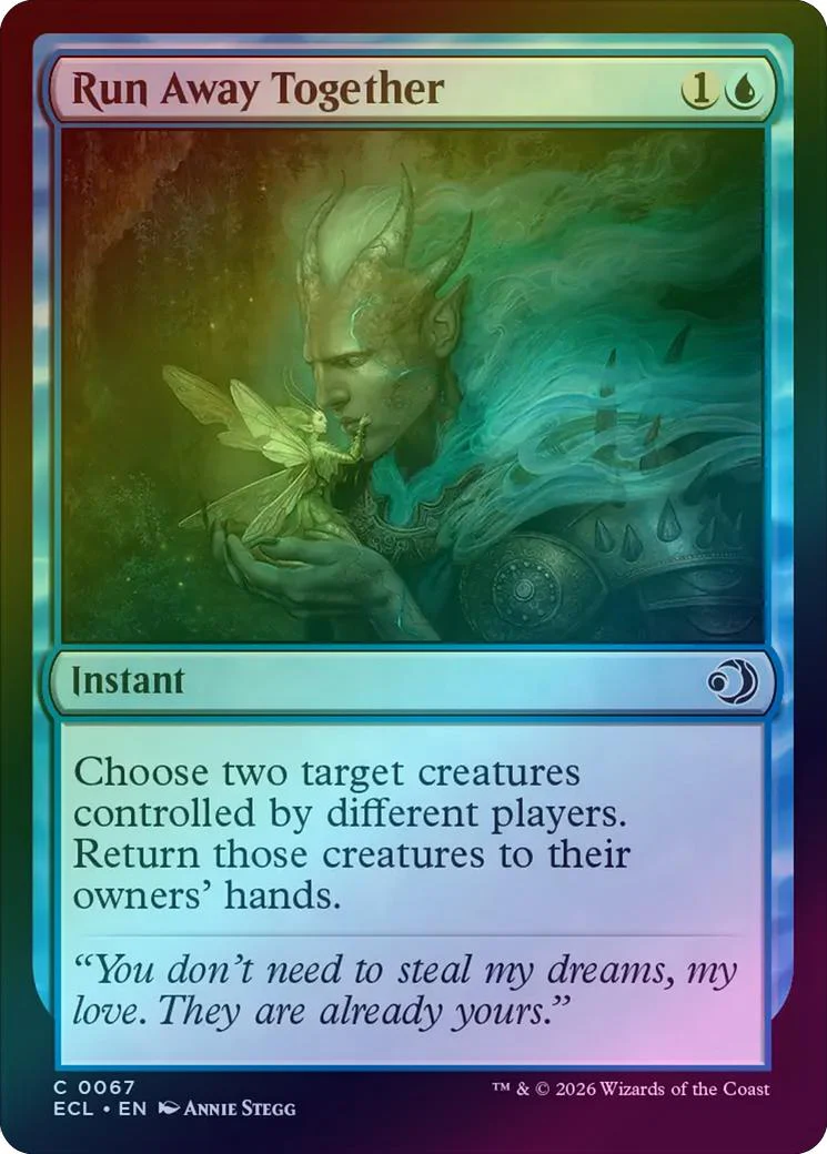 Run Away Together (Foil) (ECL)