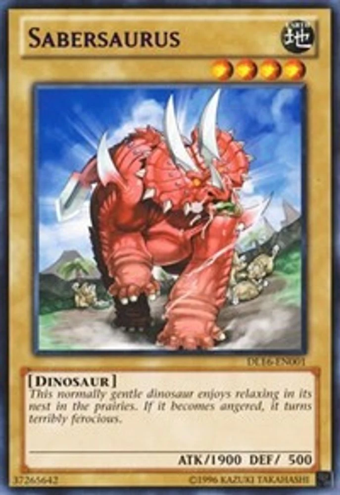 Sabersaurus (Purple) - DL16-EN001 - Rare