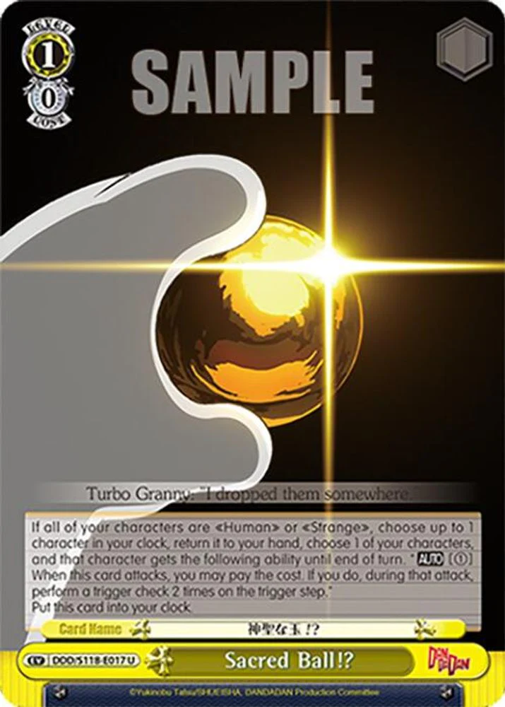 Sacred Ball!? - DDD/S118-E017U - Uncommon